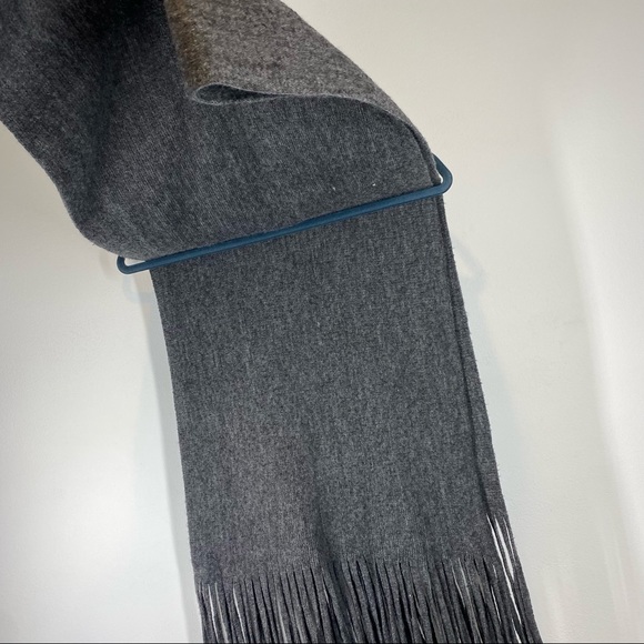 Lucky Brand Gray Fringe Scarf - Picture 5 of 5